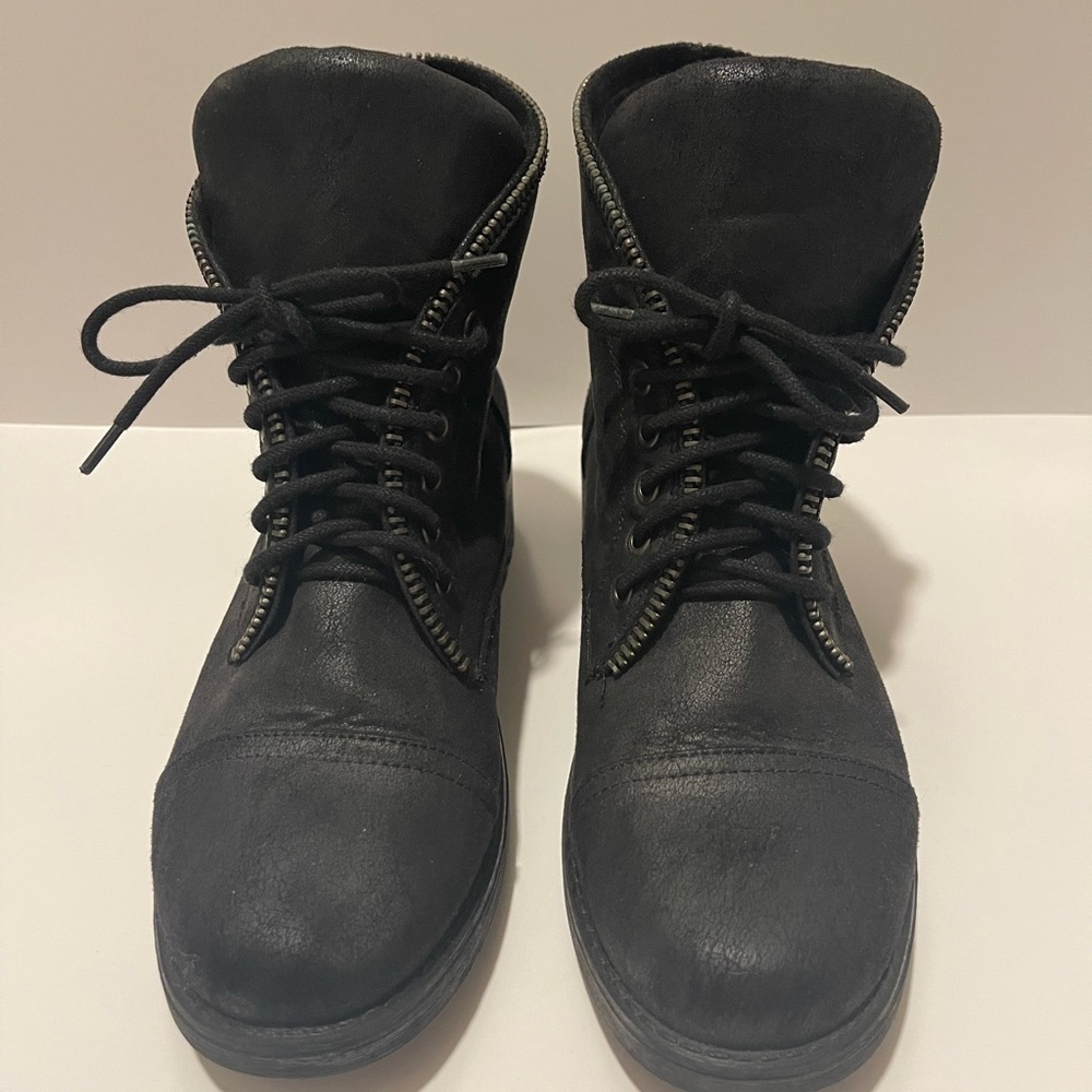 Carlos by Carlos Santana Black Ankle Boots